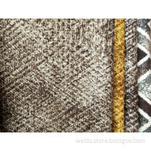 Knitted 100% Polyester Printed Embossed Fabric for Sofa